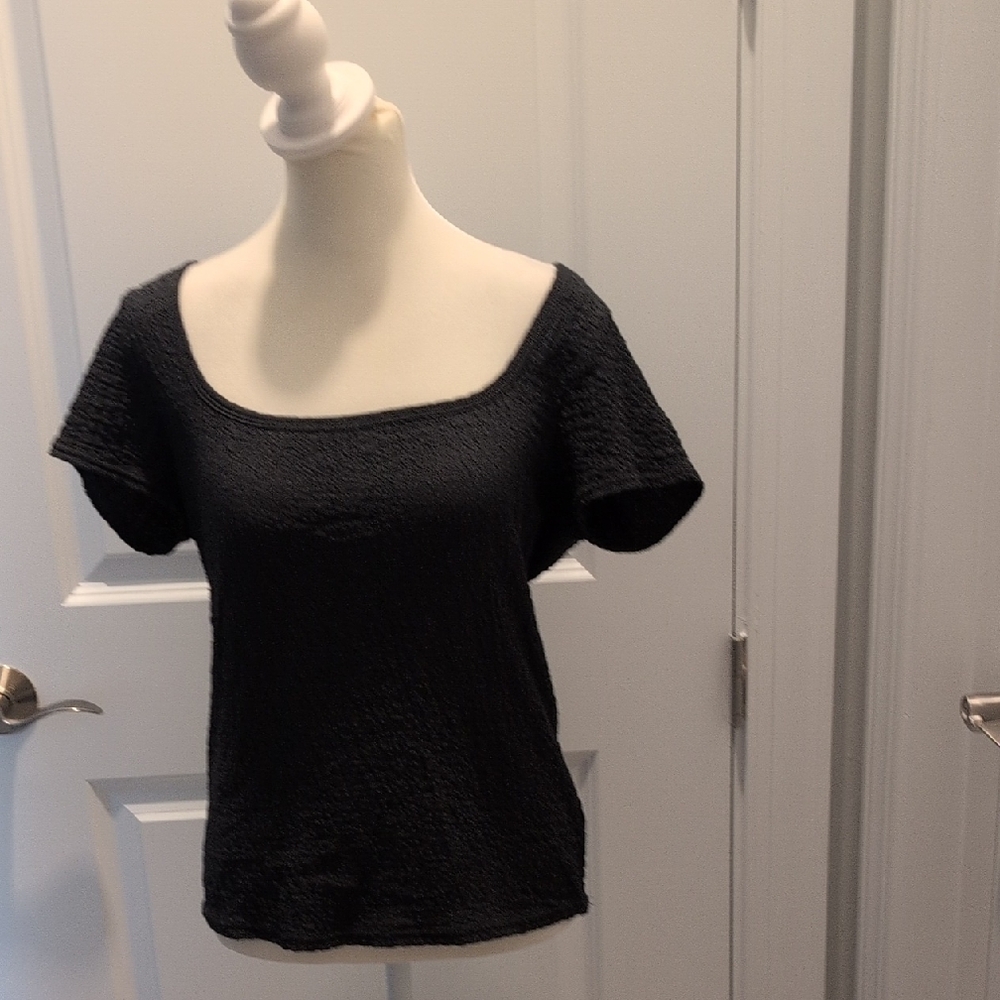 Old Navy Black Short Sleeve Top